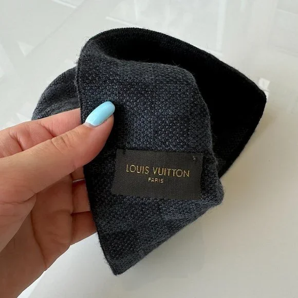 Louis Vuitton Petit Damier (Small Size) Unisex Hat NM Graphite - Picture 5 of 9